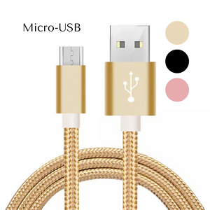 Charging Cable Gold | USB to Micro-USB | PURITY™